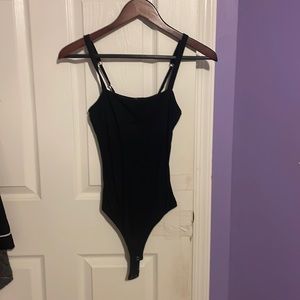 Black cami bodysuit